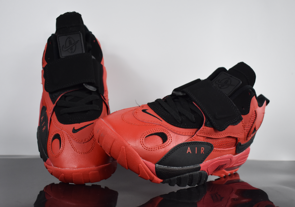 Nike Air Max Speed Turf Red Black Shoes